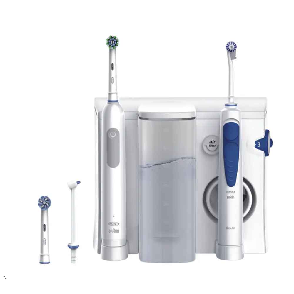 Oral-B Center OxyJet Munddusche + Oral-B Pro 1