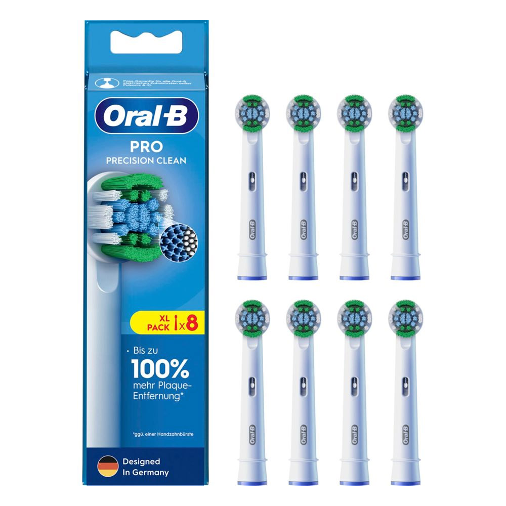 Oral-B Pro Precision Clean Aufsteckbürsten für elektrische Zahnbürste 8 Stück