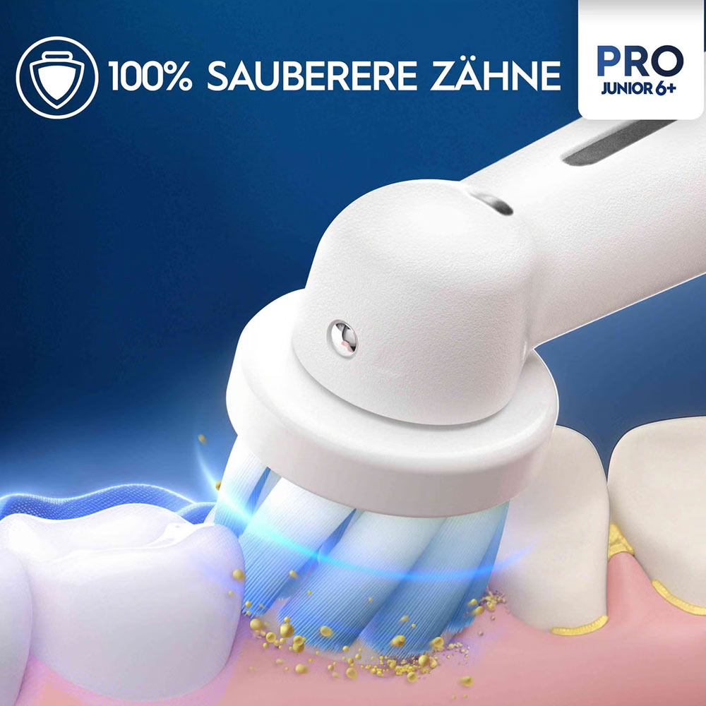 Oral-B Pro Junior elektrische Zahnbürste grün