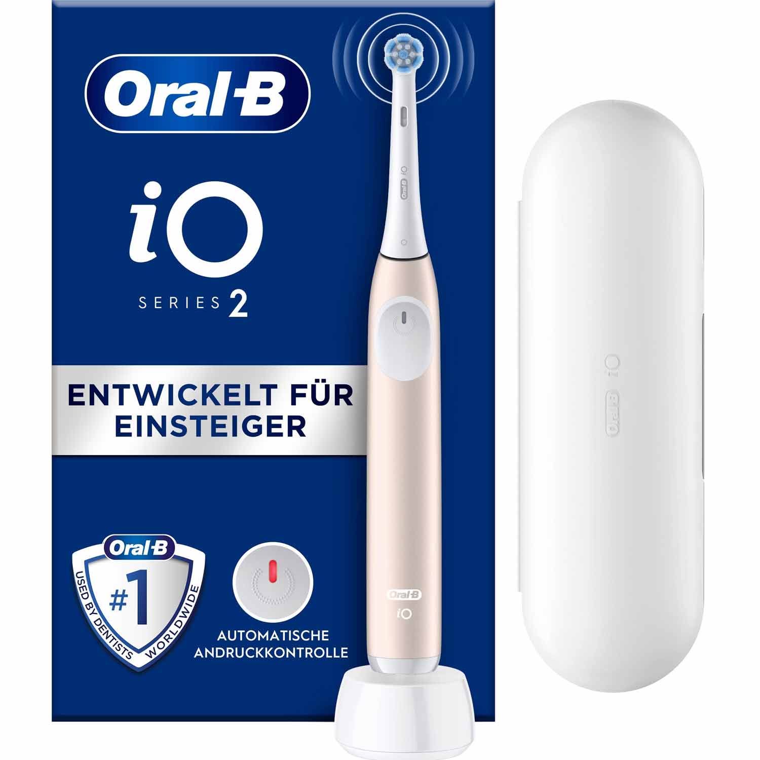Oral-B iO Series 2 Elektrische Zahnbürste calm pink Special Edition