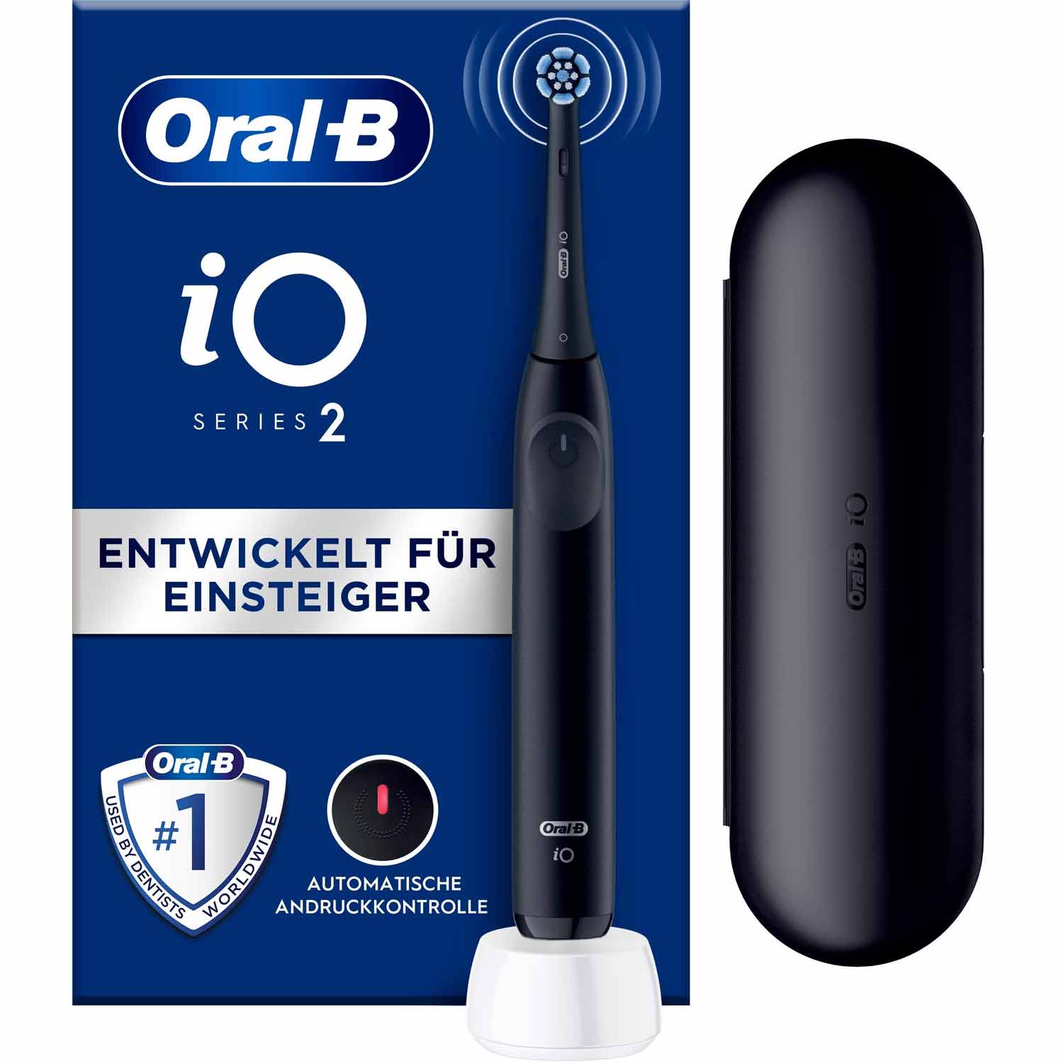 Oral-B iO Series 2 Elektrische Zahnbürste night black Special Edition