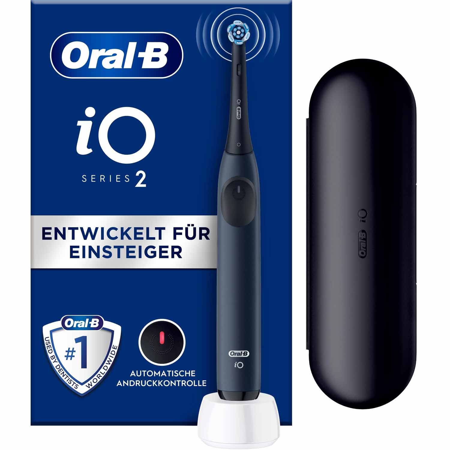 Oral-B iO Series 2 Elektrische Zahnbürste ocean blue Limited Edition
