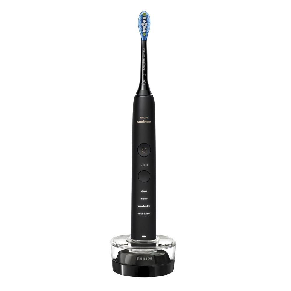 Philips Sonicare DiamondClean 9000 HX9914/54 Elektrische Zahnbürste Doppelpack schwarz
