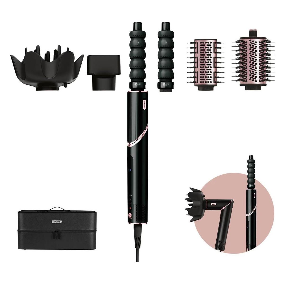 Shark HD446EU FlexStyle 5-in-1 Haarstyler Lockenstab schwarz