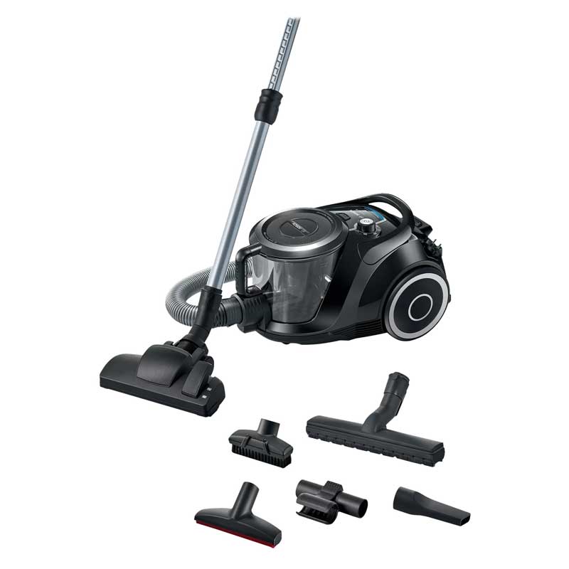 Bosch BGC41XSIL Serie 6 Beutelloser Staubsauger schwarz