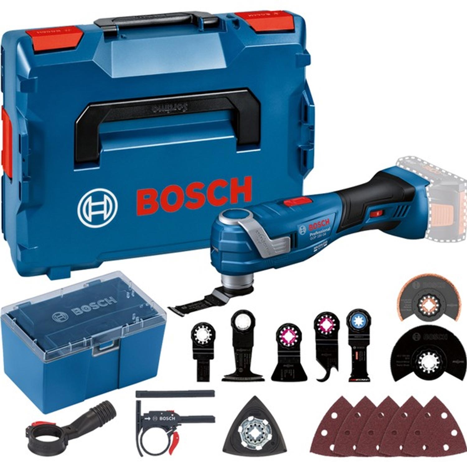 Bosch Professional GOP 18V-34 Akku-Multi-Cutter