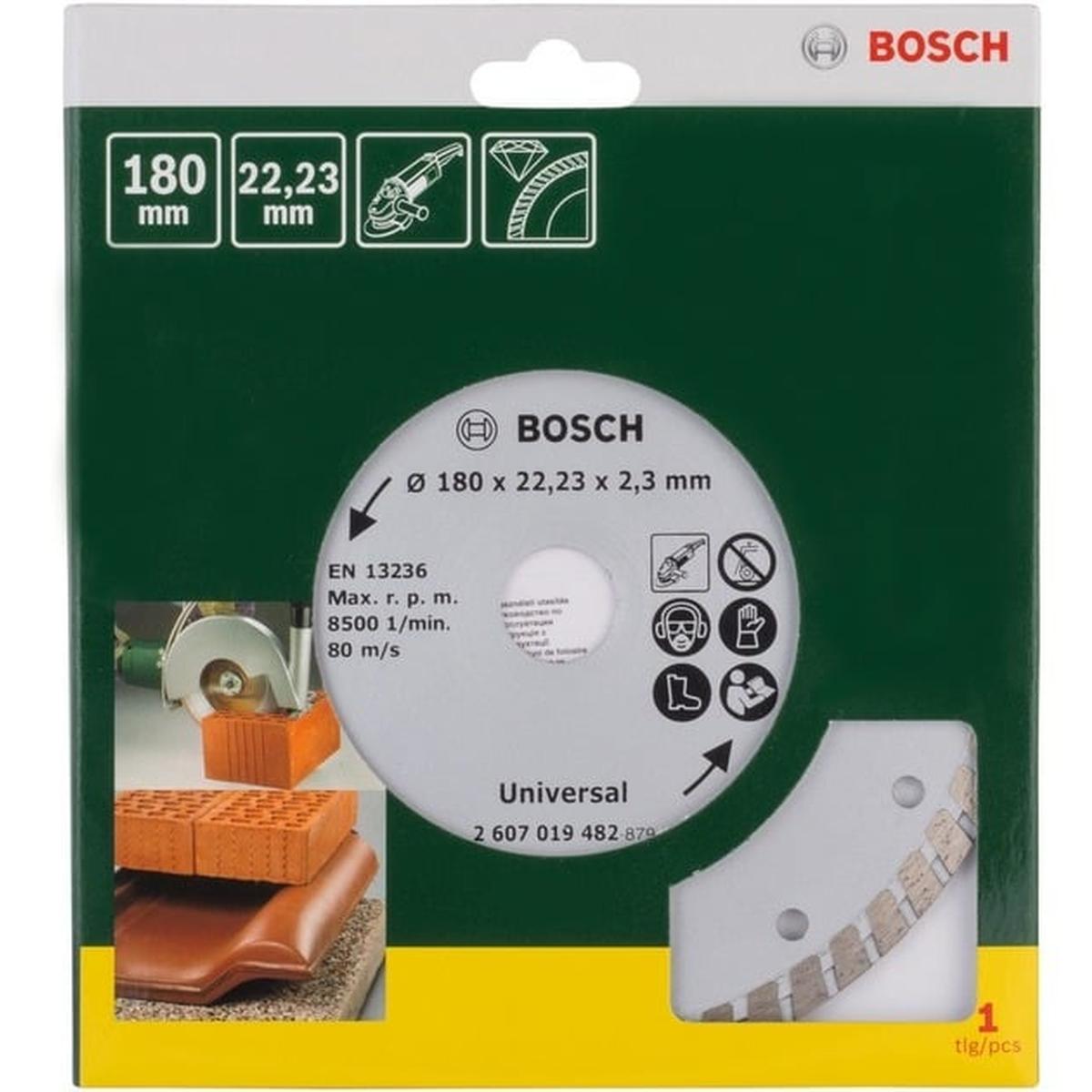 Bosch 2607019482 Diamanttrennscheibe Turbo (180 mm)