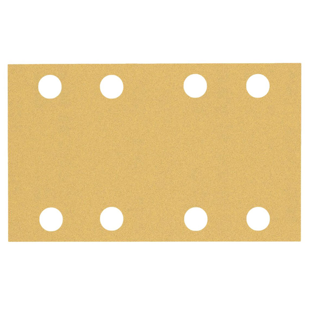 Bosch Expert C470 Schleifpapier 10 Stück (80x133 mm, Körnung 120, 8 Löcher)