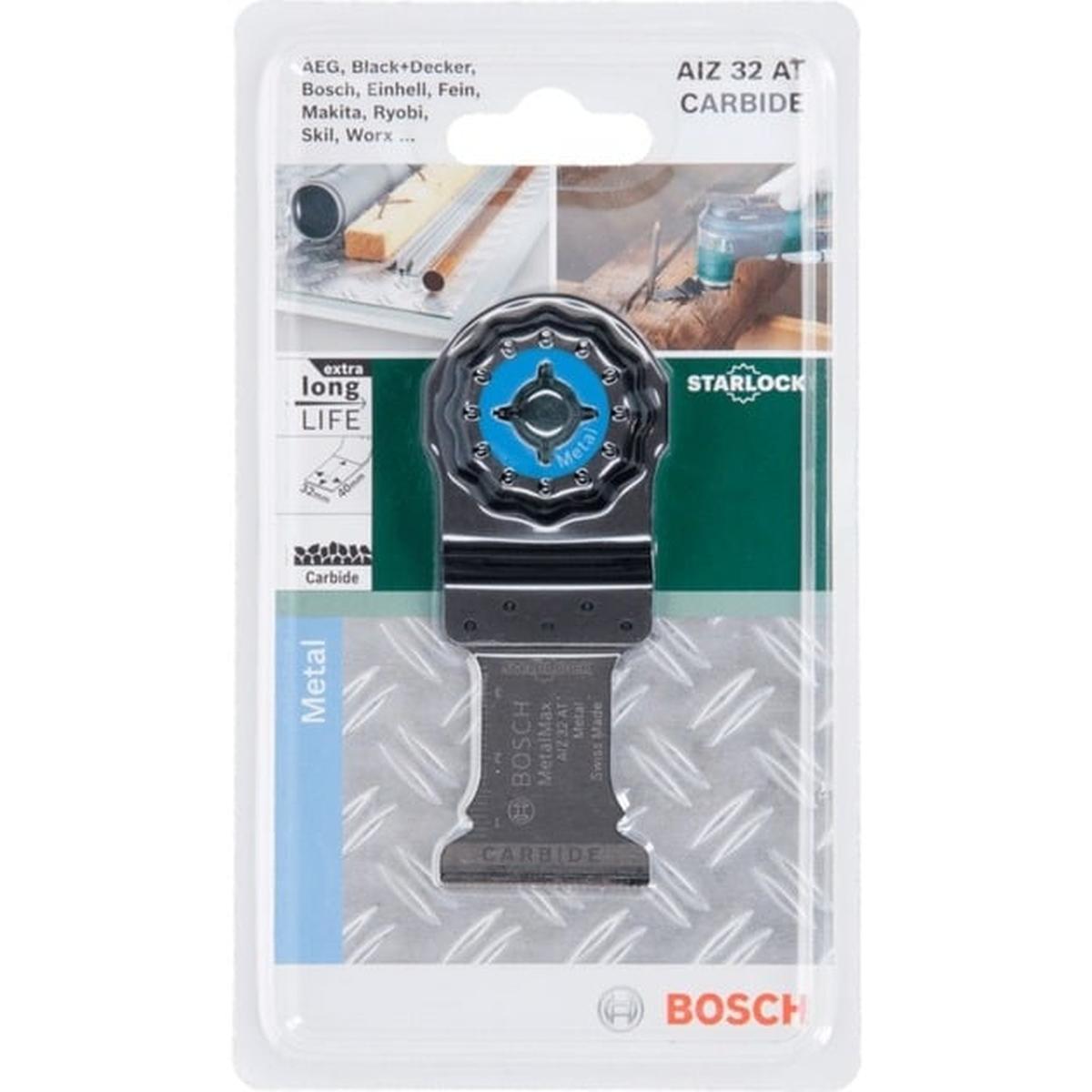 Bosch Expert MetalMax AIZ 32 AIT Multifunktionswerkzeug-Blatt 10 Stück (40 x 32 mm)
