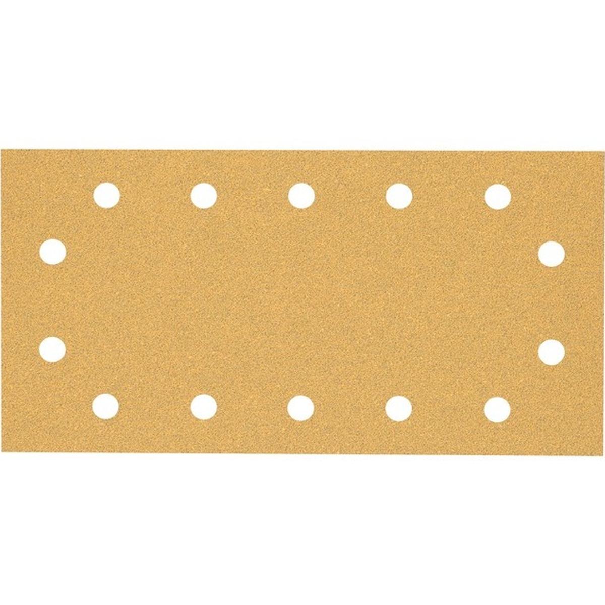 Bosch Professional Expert C470 Schleifpapier 10 Stück (115x230 mm, Körnung 60, 14 Löcher)