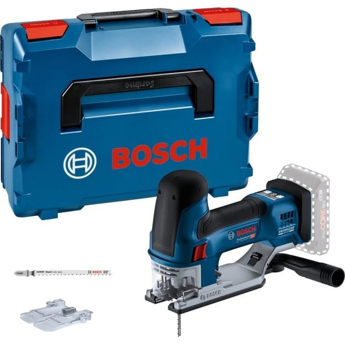Bosch Professional GST 18V-155 SC Akku Stichsäge 18V (Stabform, in L-BOXX, ohne Akku/Ladegerät)