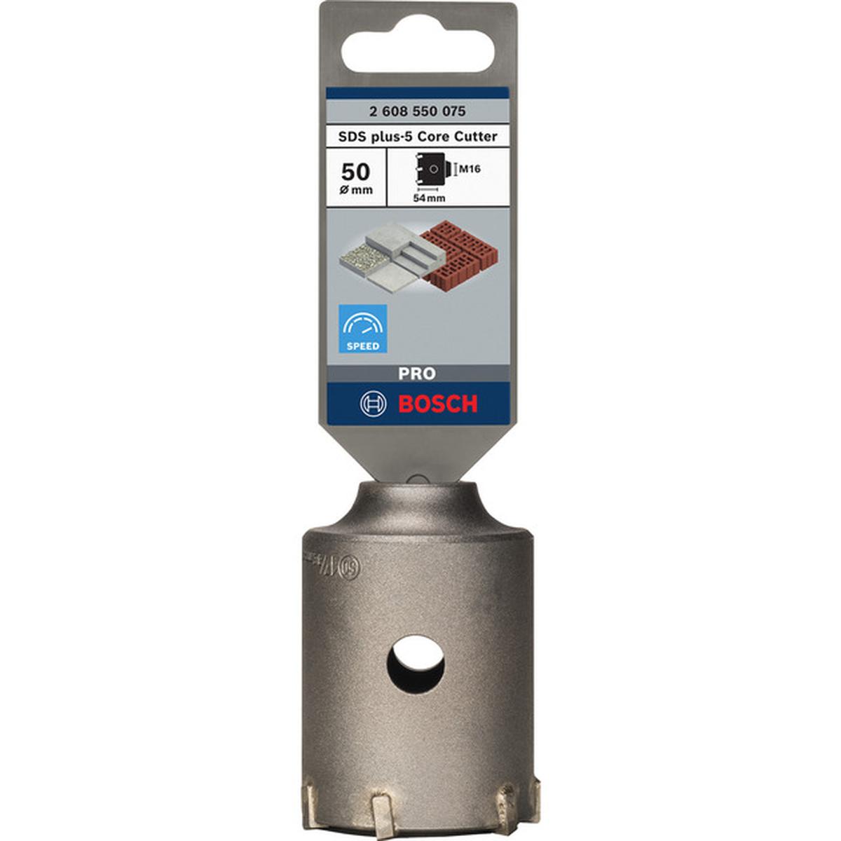 Bosch Professional SDS-plus-9 Core Cutter Hohl-Bohrkrone (Ø 50 mm)