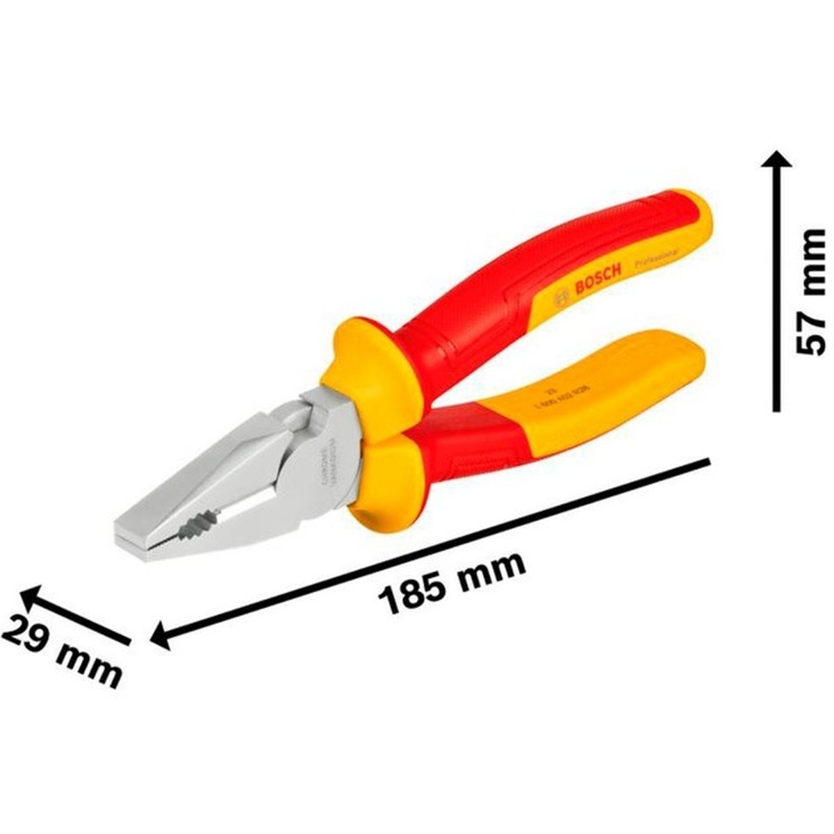 Bosch Professional VDE-Kombinationszange 180 mm