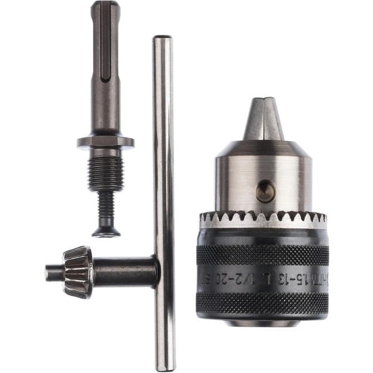 Bosch SDS plus-Adapter 3-teilig (Ø 1,5-13 mm, mit Bohrfutter)