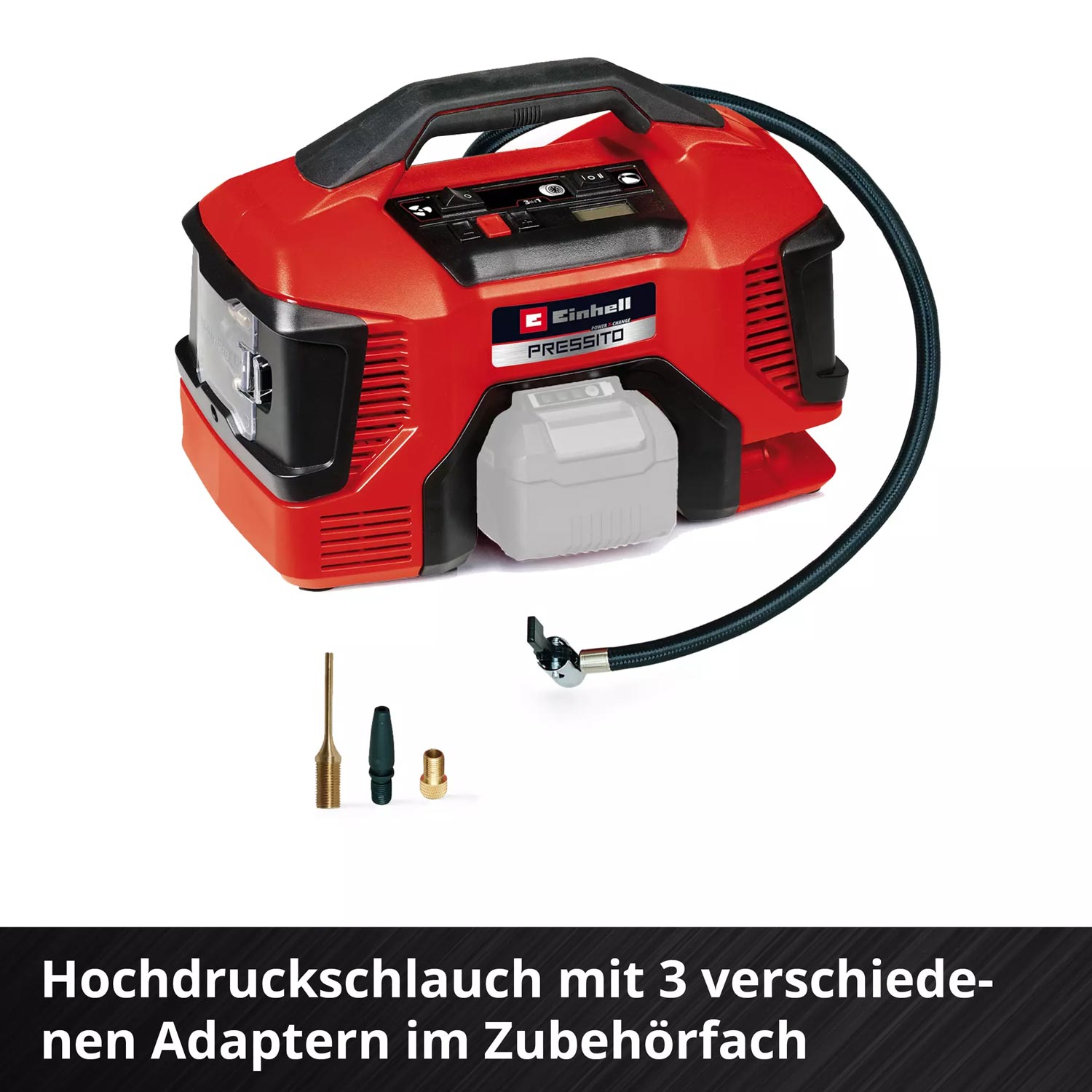 Einhell PRESSITO 18/21 Power X-Change Akku-Kompressor