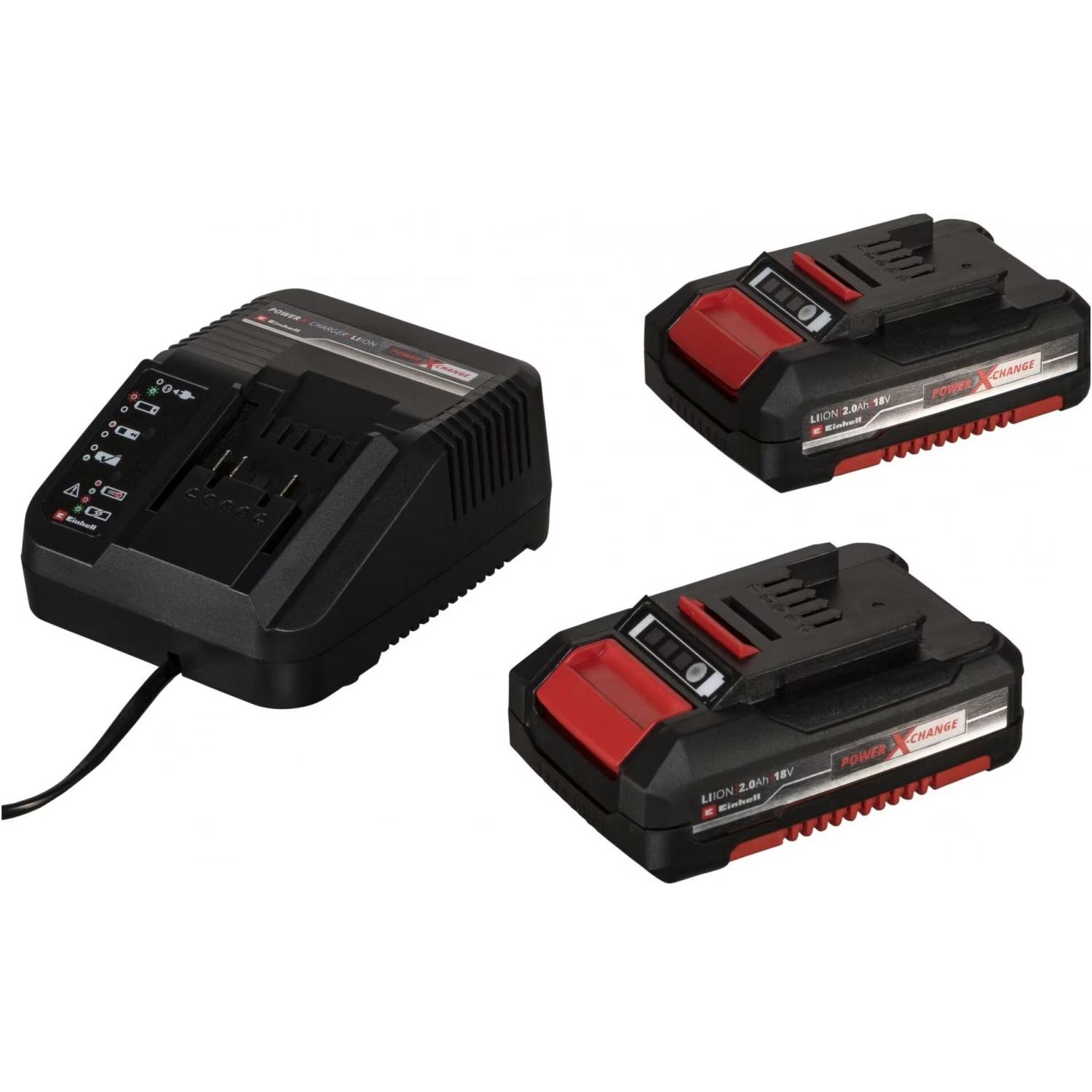 Einhell TE-CD 18/40 Li-i +64 (2x2,0 Ah) Power X-Change Akku-Schlagbohrschrauber-Set