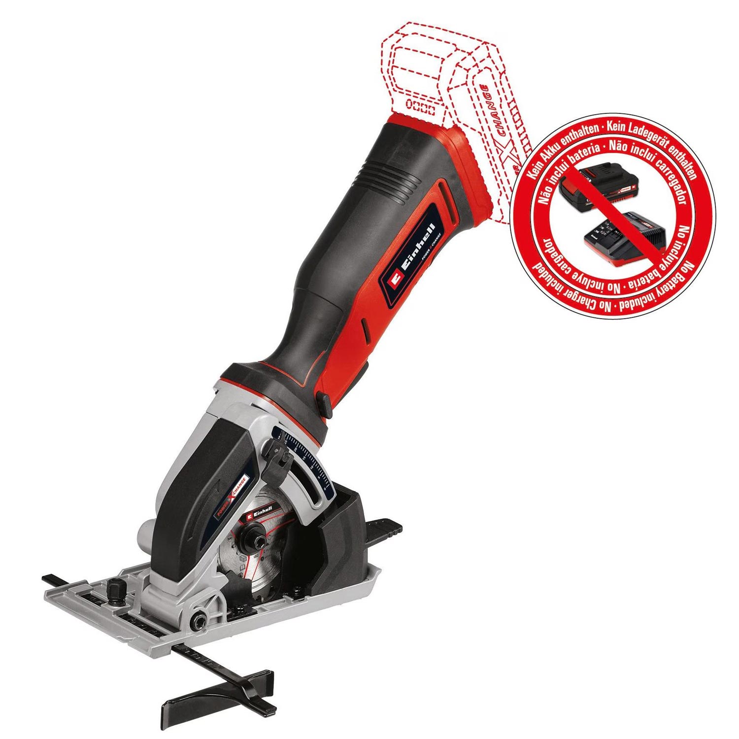 Einhell TE-CS 18/89 Li - Solo Power X-Change Akku-Mini-Handkreissäge