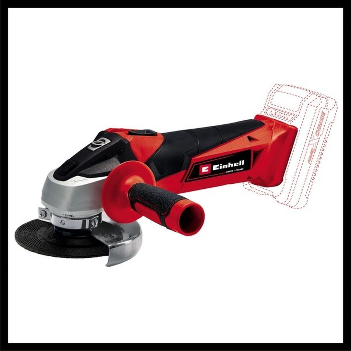 Einhell TE-CD 18/40 Li + TC-AG 18/115 Li Power X-Change Akku-Bohrschrauber + Akku-Winkelschleifer