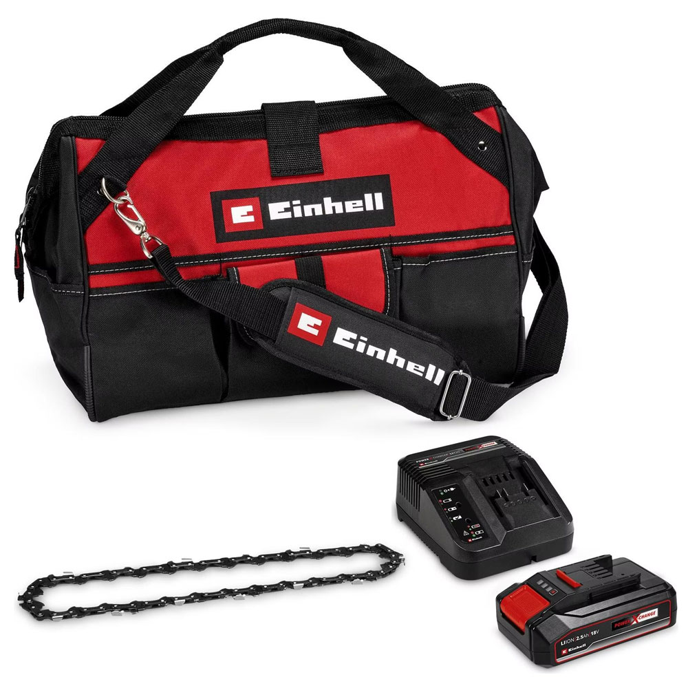 Einhell GE-PS 18/15 Li Bag Kit Power X-Change Akku-Astkettensäge
