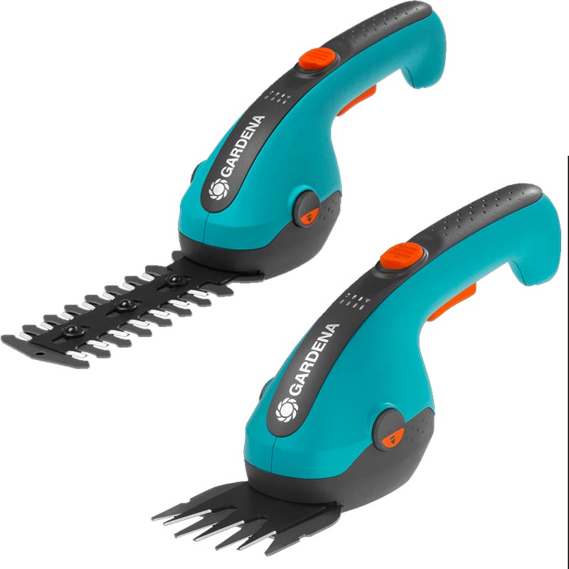 GARDENA 09885-20 Set Akku-Gras- und Strauchschere ClassicCut Li
