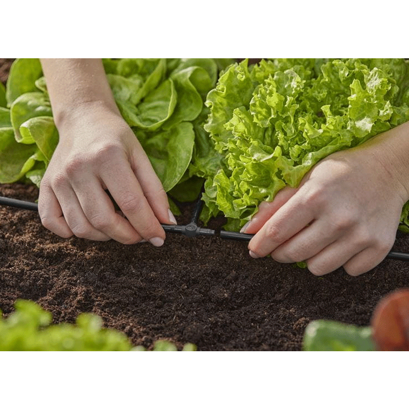 GARDENA 13211-20 Micro-Drip-System T-Stück 4,6 mm (3/16) - Inhalt: 10 Stück