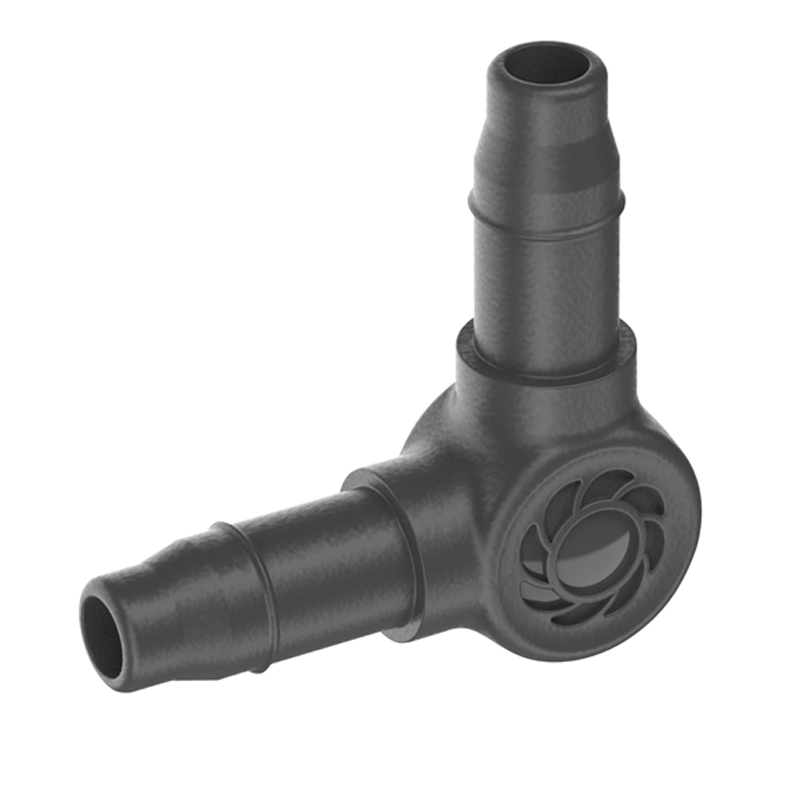 GARDENA 13212-20 Micro-Drip-System L-Stück 4,6 mm (3/16) - Inhalt: 10 Stück"