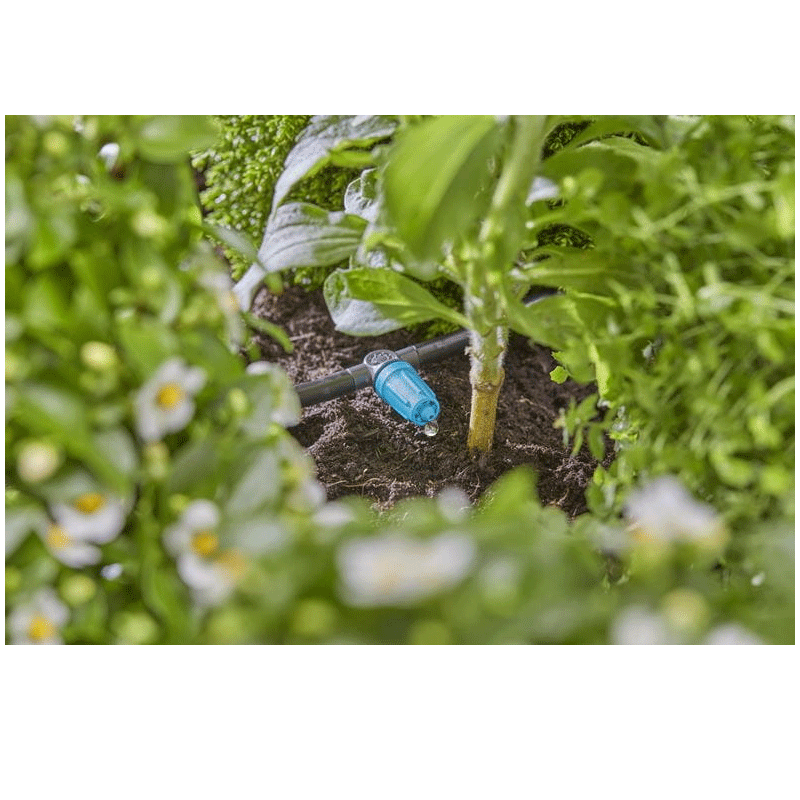 GARDENA 13315-20 Micro-Drip-System Regulierbarer Reihentropfer 0-15 l/h