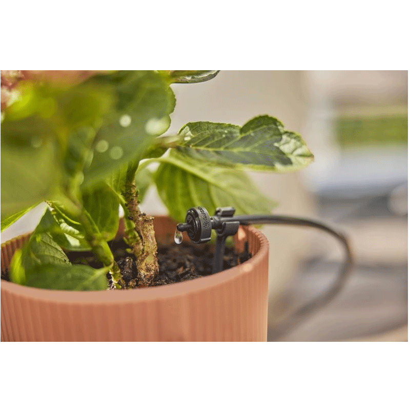 GARDENA 13401-20 Micro-Drip-System Tropfbewässerung Set Balkon (15 Pflanzen)