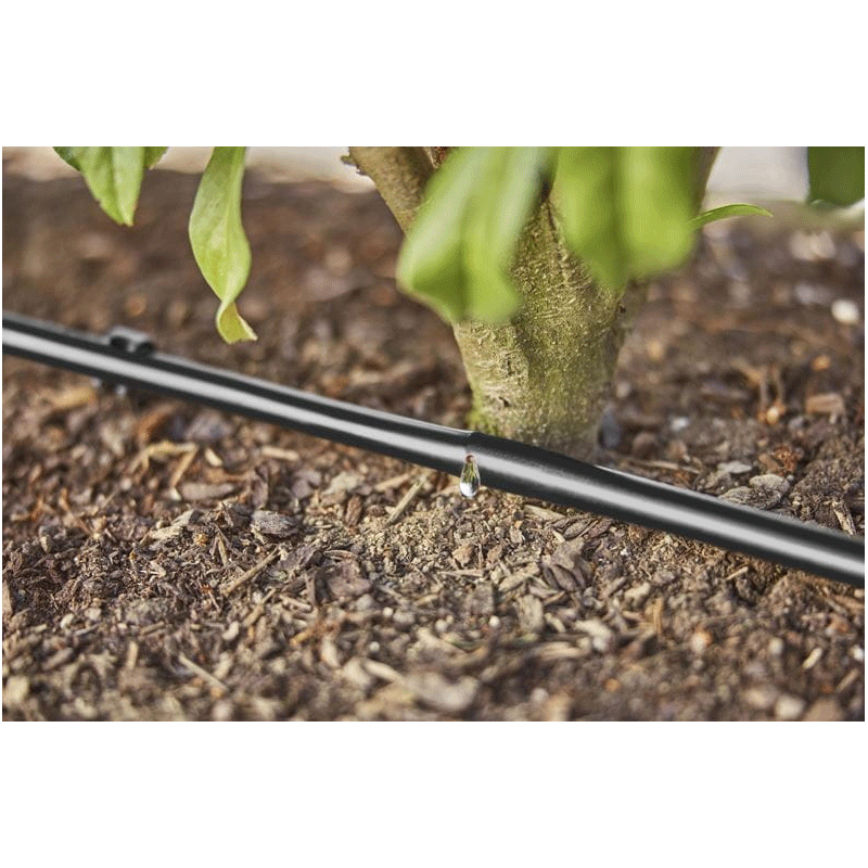 GARDENA 13504-20 Micro-Drip-System Tropfrohr 1,6 l/h, ober- und unterirdische Verlegung (50 m)