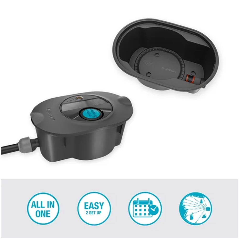 GARDENA 16010-20 Pipeline Komplett-Set Bewässerungssystem AquaPrecise (unterirdisch)