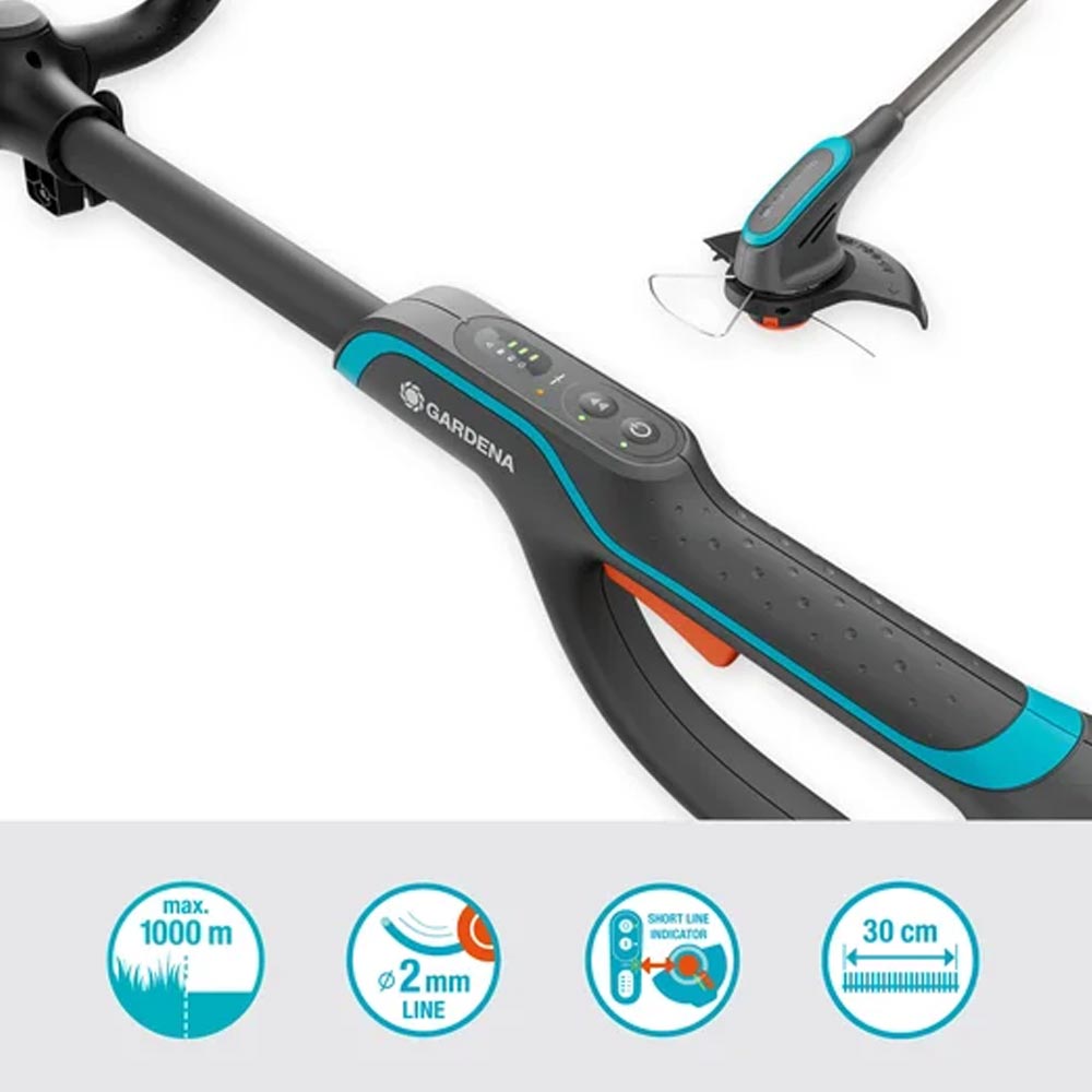 GARDENA 14703-55 Akku-Trimmer PowerTrim 30/18V P4A solo