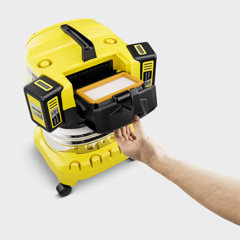 Kärcher WD 4-18 S Dual Battery Set V-20/22 Akku-Nass-/Trockensauger