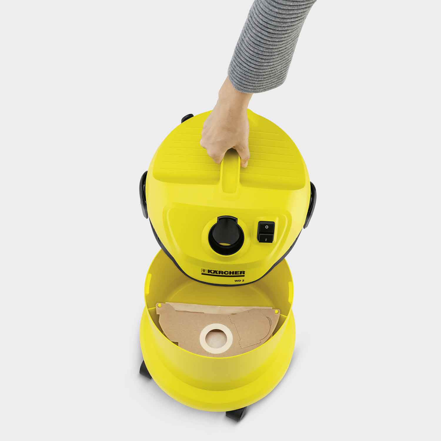 Kärcher 6.904-322.0 Papierfilterbeutel KFI 222, 5 Stück für ältere Nass-/Trockensauger