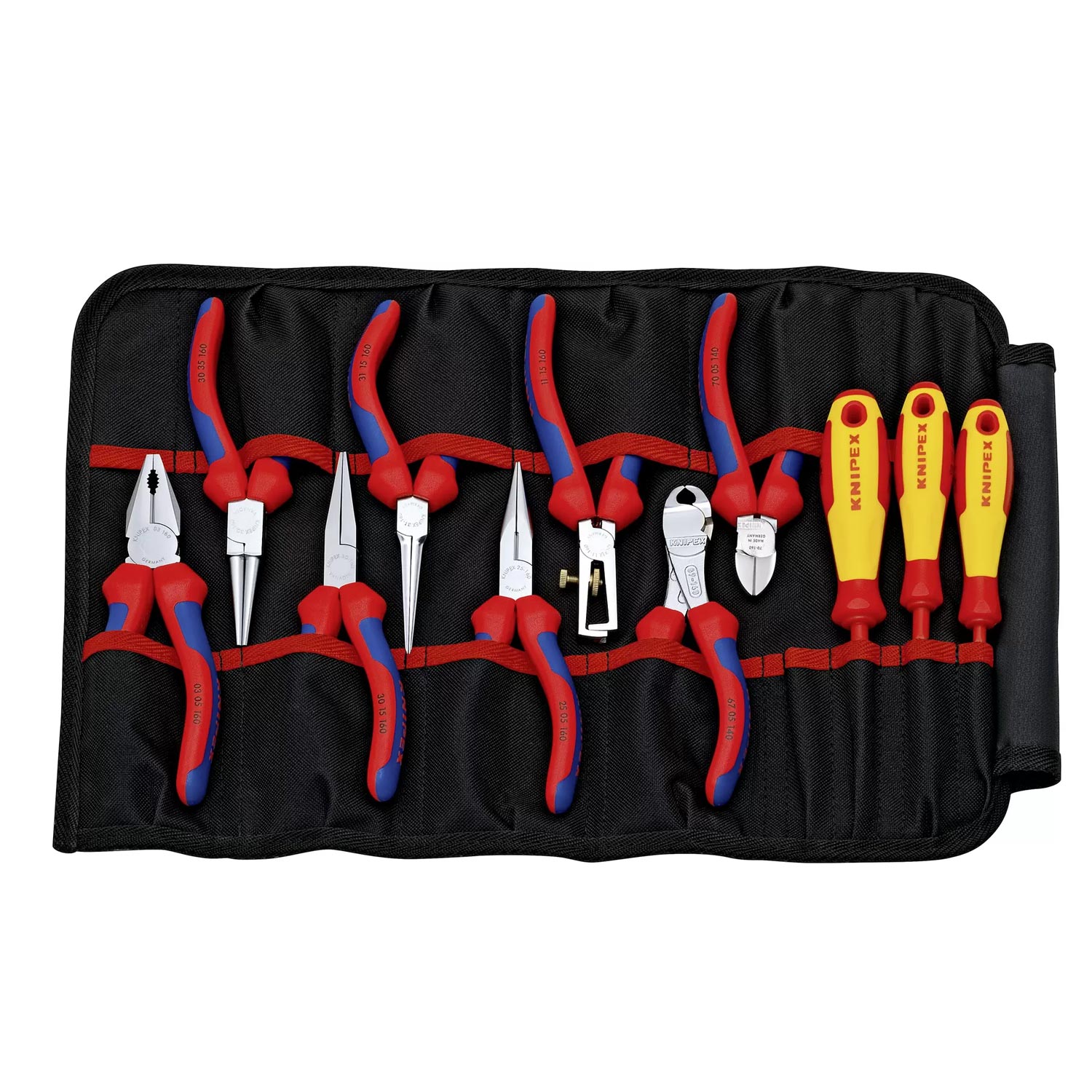 KNIPEX 00 19 41 Werkzeug-Rolltasche 11-teilig 290 mm