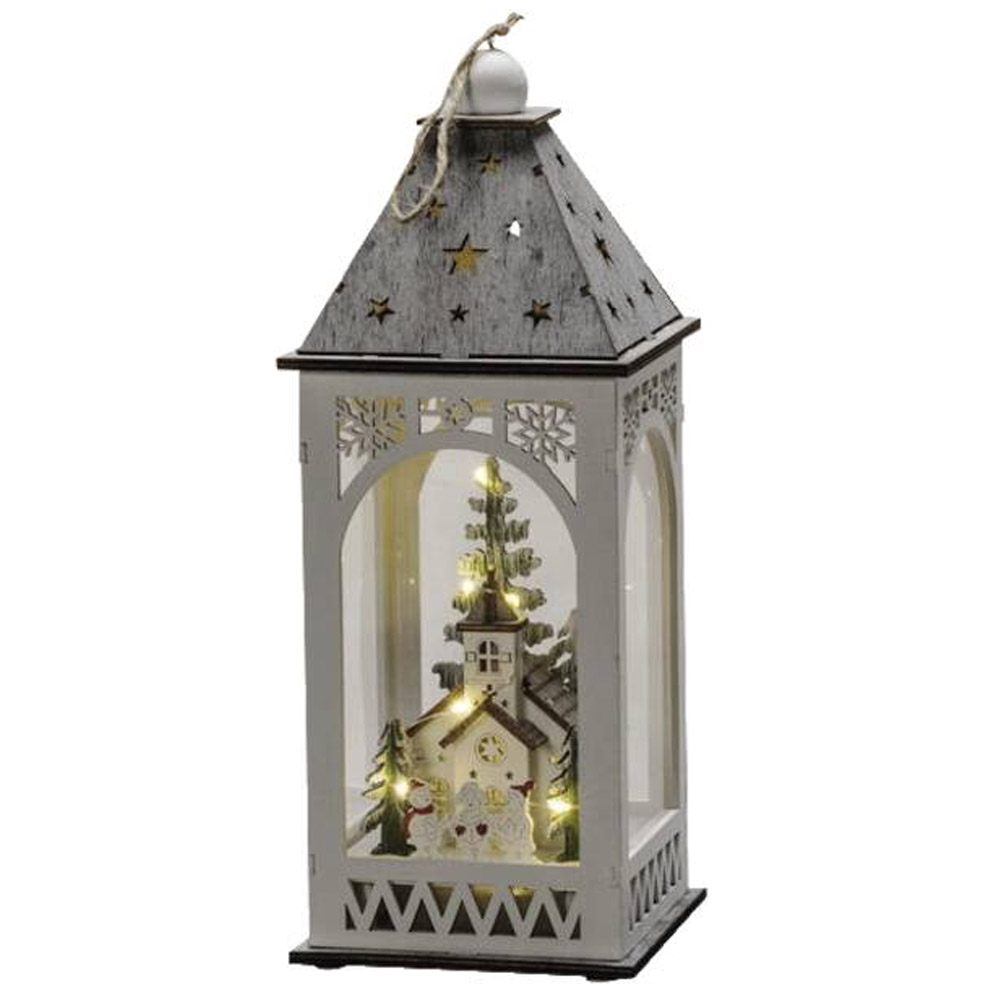 Konstsmide Holzlaterne 8 LED (3271-210)