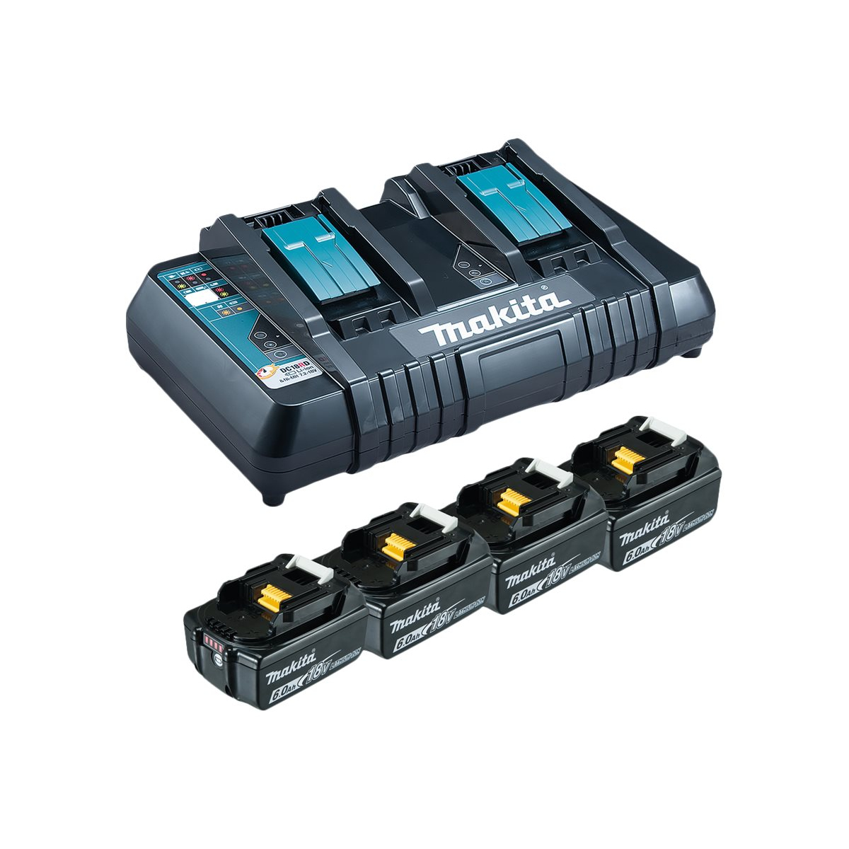 Makita DC18RD Power Source Kit 18V 6Ah