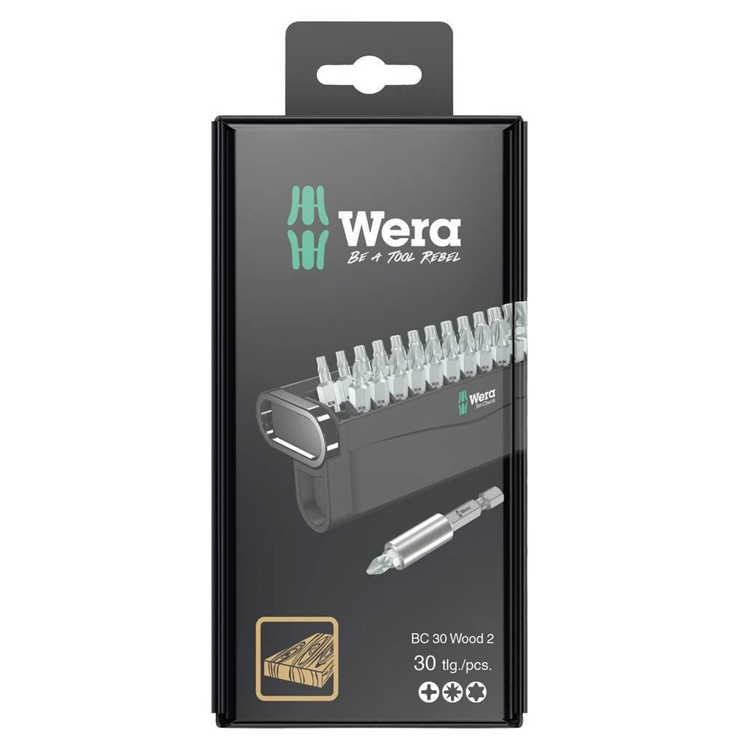 Wera Bit-Check 30 Wood 2 SB