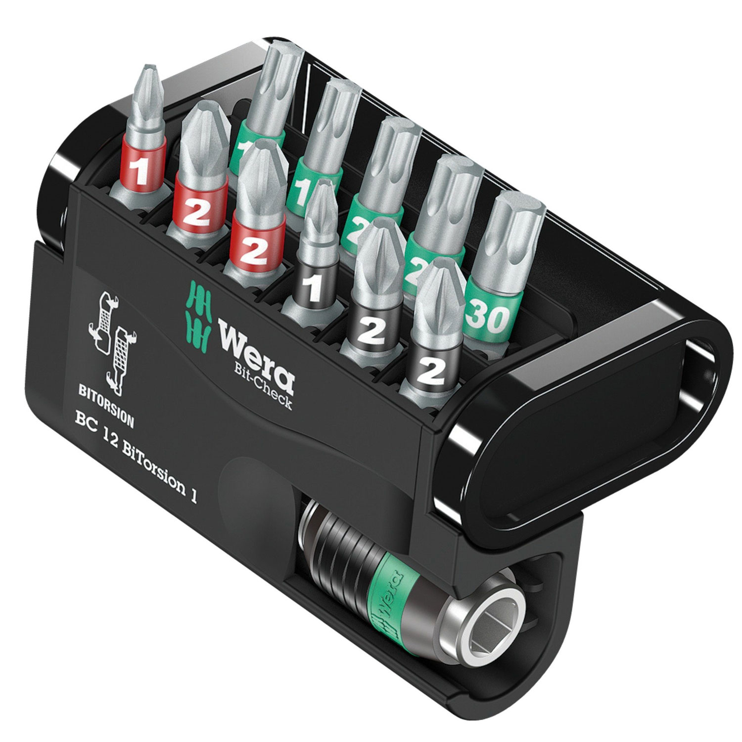 Wera Bit-Check 12 BiTorsion 1 Schraubenziehersatz