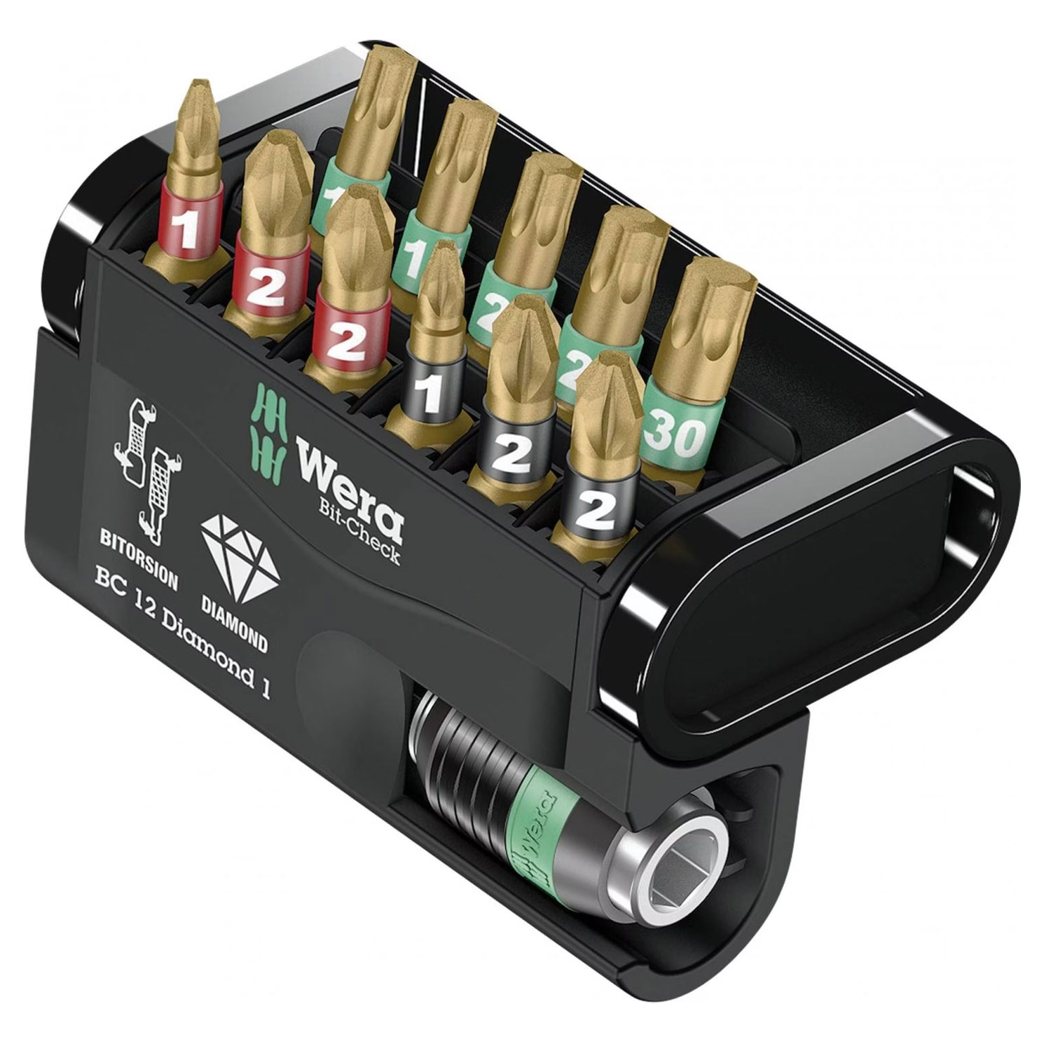 Wera Bit-Check 12 Diamond 1 Schraubendreher-Bitsatz