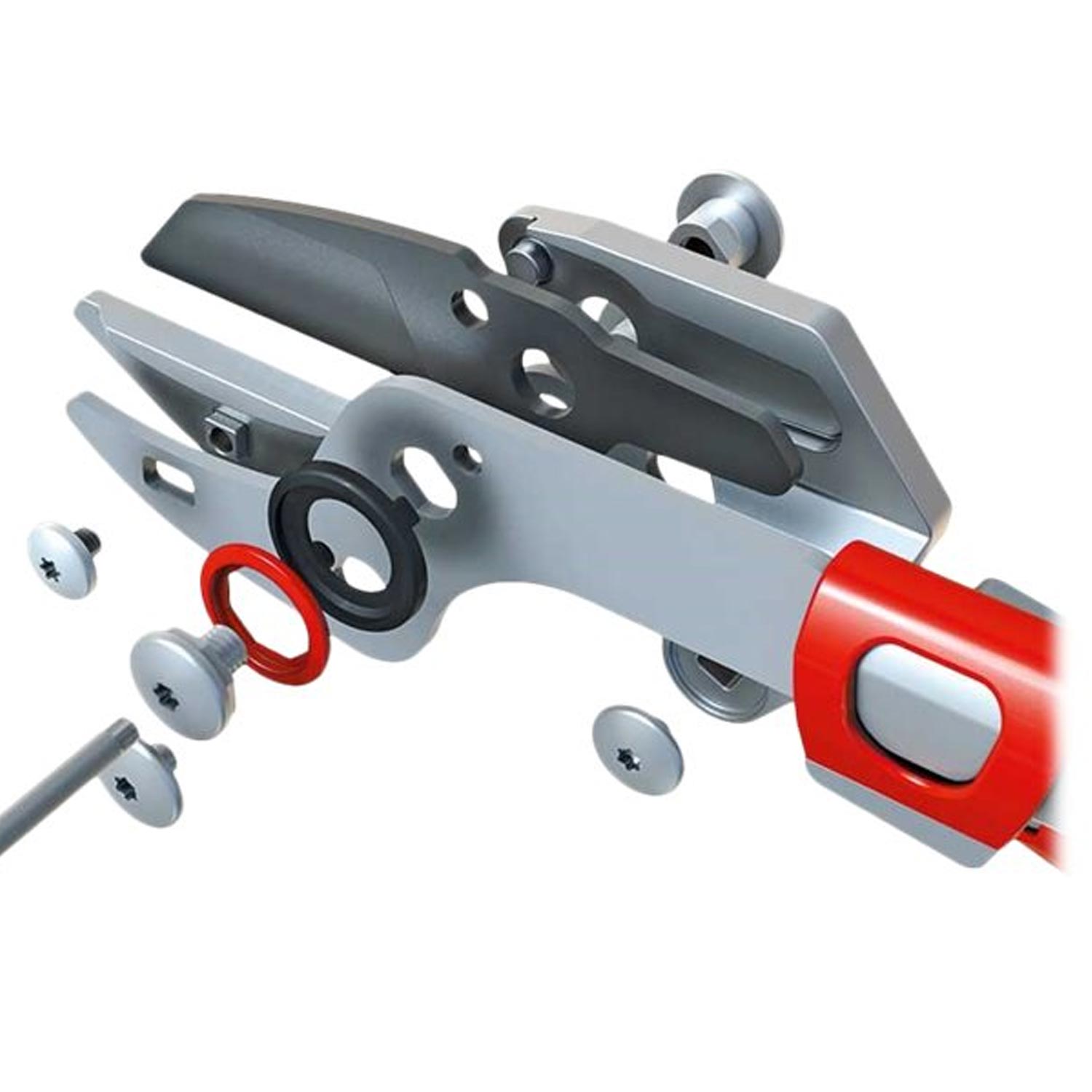 WOLF-Garten RS 900 T Power Cut Premium Plus Amboss-Astschere rot/grau