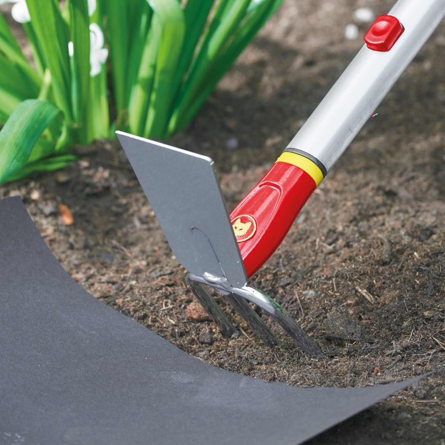 WOLF-Garten IL-M 3 multi-star Doppelhacke rot/gelb