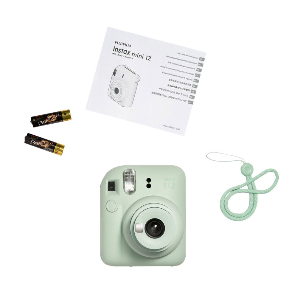 INSTAX Mini 12 Sofortbildkamera mint-green