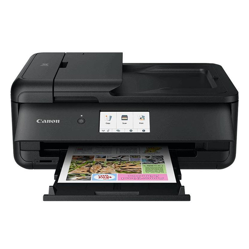 Canon PIXMA TS9550a Farbtintenstrahl-Multifunktionsdrucker schwarz