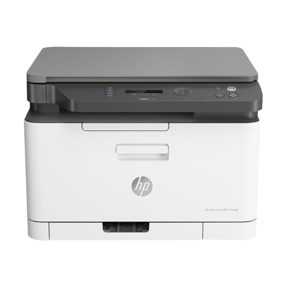 HP Color Laser 178nwg Multifunktions-Farblaserdrucker weiß-grau