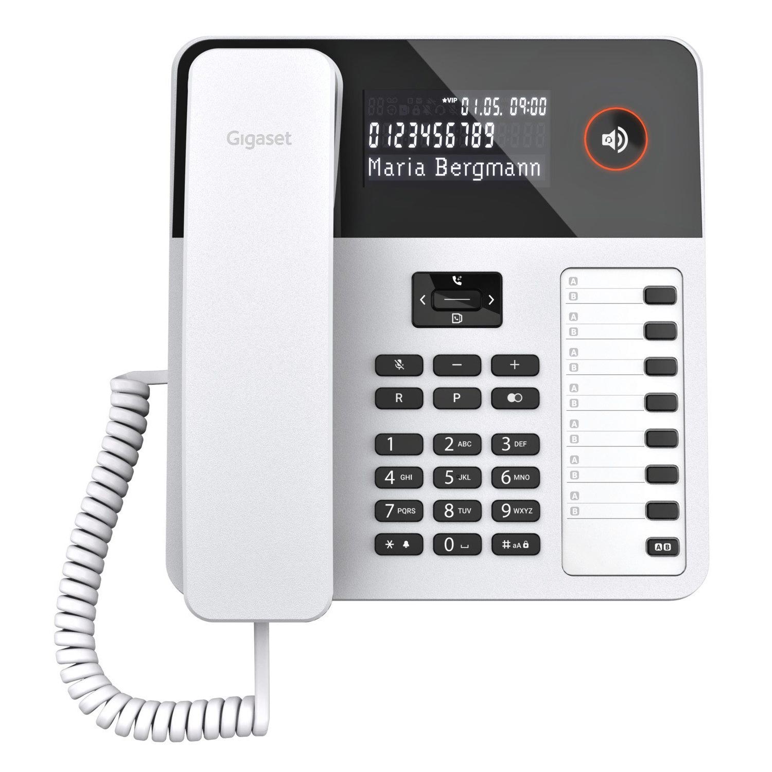 Siemens Desk 600 Telefonbuch weiß