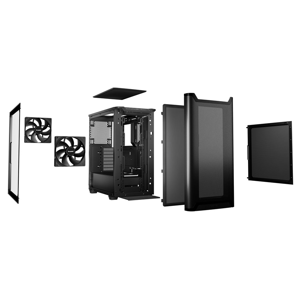 be quiet! Pure Base 501 Airflow PC-Gehäuse schwarz