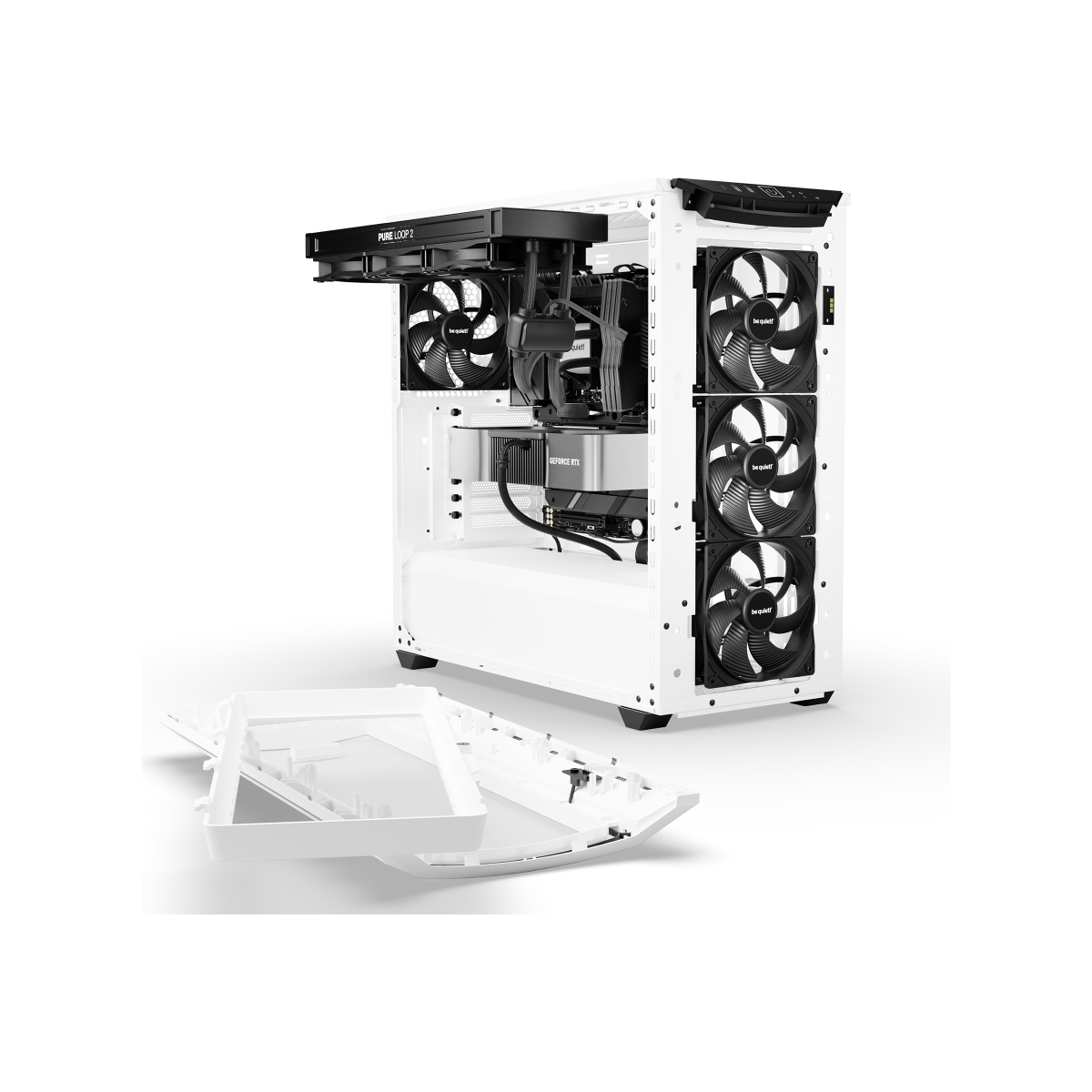 be quiet! Shadow Base 800 DX White PC-Gehäuse weiß