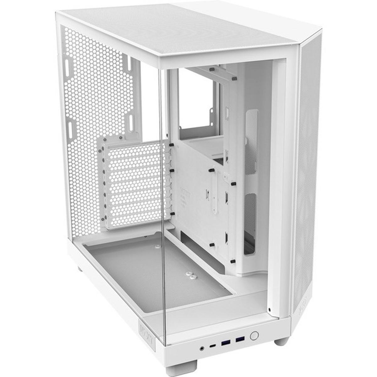 NZXT H6 Flow Tower-Gehäuse weiß