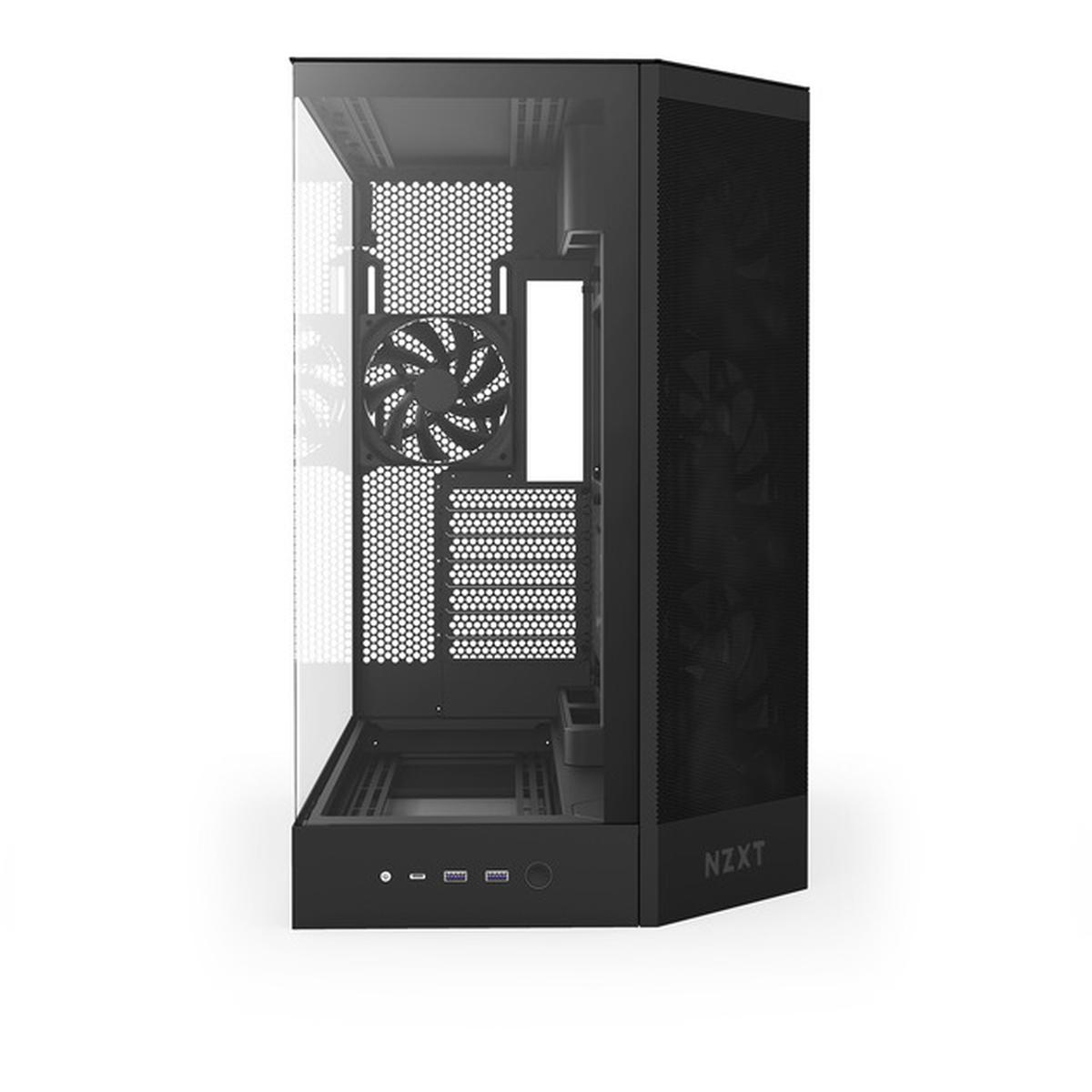 NZXT H9 Flow (2025) ATX Mid-Tower Gehäuse schwarz