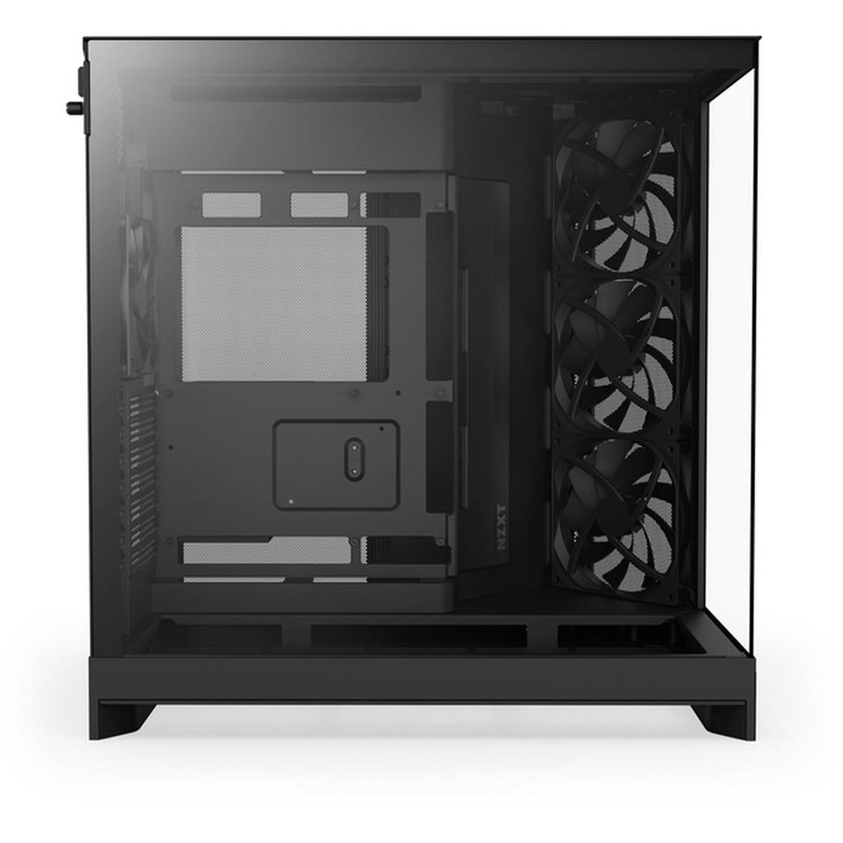 NZXT H9 Flow (2025) ATX Mid-Tower Gehäuse schwarz